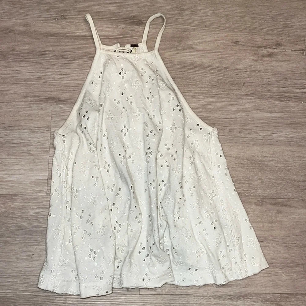 Free People White Tank